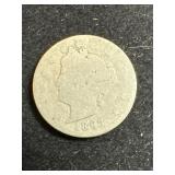 1897 Liberty Nickel in Circulated Condition