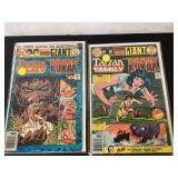 Two DC Giant Tarzan Family Korak Comics, Issues 23