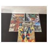3 Marvel Comic Books Including Punisher 2099, Thun