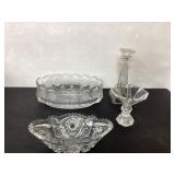 Pressed and Cut Glass Tableware