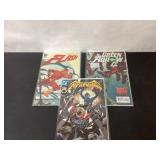 Three DC Comics Issues Featuring Flash, Green Arro