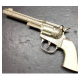 1950ï¿½s Hubley Rodeo Toy Cap Gun ï¿½ 8 Inches Long