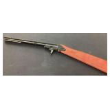 1950ï¿½s Working Pop Gun With Red Stock, Needs Corks