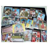 1950s-1970s Lot of Baseball Cards Featuring Variou
