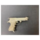 1950ï¿½s Hubley Mountie Toy Cap Gun, 7 Inches Long