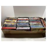 DVDs in Cardboard Box