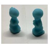 Blue Figurines Approx. 4 Inches Tall