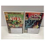 Marvel Comics Group Nova #1 1976 and Cloak and Dag