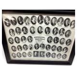 Brownsburg High School 1932 Framed Class Photo Col