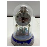 2004 Coca-Cola Rotating Dome Clock with Polar Bear