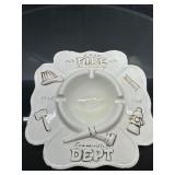 Evansville Fire Department 50th Anniversary Ashtra