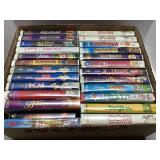 VCR Tape Lot Featuring Animated Films