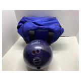 Ebonite Maxim Bowling Ball with Elite Bowling Bag