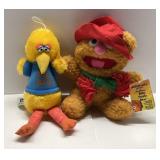 Big Bird and Baby Fozzie Bear Plush Toys, Includin
