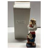Noah Figurine Holding a Dove with Original Box