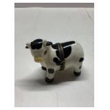 Cow-Shaped Ceramic Trinket Box With Hinged Lid