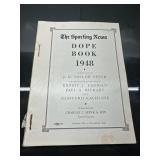 1948 MLB Baseball Book 'The Sporting News Dope Boo