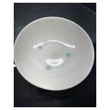 Vintage Atomic Bowl with Decorative Starburst Patt