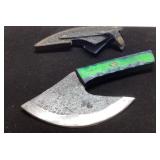 Custom Handcrafted Knife with Sheath, Approximatel