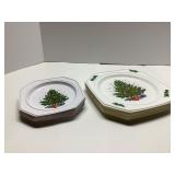 Over 30 Christmas Plates, 7 and 10 Inches