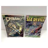Silver Age Comics: Dynamo and Sea Devils Issues