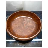 Vintage Wooden Bowl Made from Redwood Trees