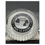 Thick Glass Paperweight Featuring RRHA Indiana Des