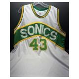 NBA Seattle Sonics Jack Sikma Autographed Jersey