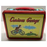 Curious George Metal Lunchbox with Handle and Hing