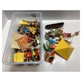 Playmobil Plastic Figure and Accessories Lot with
