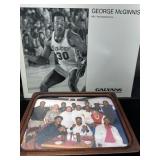 George McGinnis Signed Photograph and Team Photogr