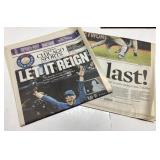 Chicago Tribune 2016 World Series Champions Newspa