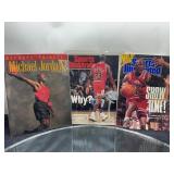 Michael Jordan Sports Magazines Including Sports I