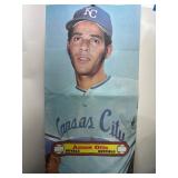 1972 Topps Amos Otis Poster, Kansas City Royals, P