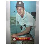 1972 Topps Mickey Lolich Poster 9.5" x 18" Pack