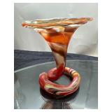 Hand-Blown Glass Vase from Dog Patch, Lake of the