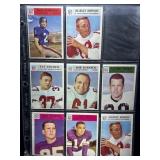 1966 NFL Football Cards Collection in Plastic Slee