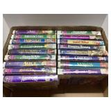 Disney VCR Tapes Lot Featuring Animated Classics
