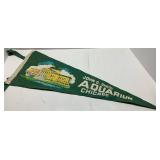 John G. Shedd Aquarium Chicago Souvenir Pennant