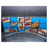 Two Pages of Wacky Packages Cards from the 1970s