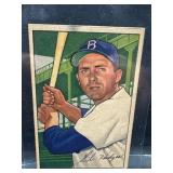 Bowman 1952 Gil Hodges #80 Brooklyn Dodgers MLB Ba