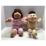 16-Inch Soft-Sculpture Dolls with Yarn Hair