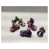 Mario Kart Character Toy Cars Featuring Various Ch