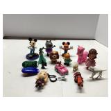 Small Figures Lot with Various Characters and Acce