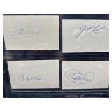 4 MLB Player Autographs, Including Pedro Guerrero