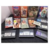 VHS Tapes and Cassette Tapes