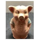 Vintage Pig-Shaped Bank, Approximately 5 Inches Ta