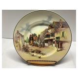 Vintage Royal Doulton Plate Featuring English Coac