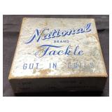 Vintage National Brand Tackle Gut Fishing Line in