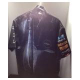 Indy Car Pit Crew Shirt with Sponsor Logos, XL